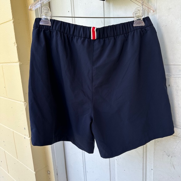 Men tracksmith navy blue shorts - Picture 3 of 11